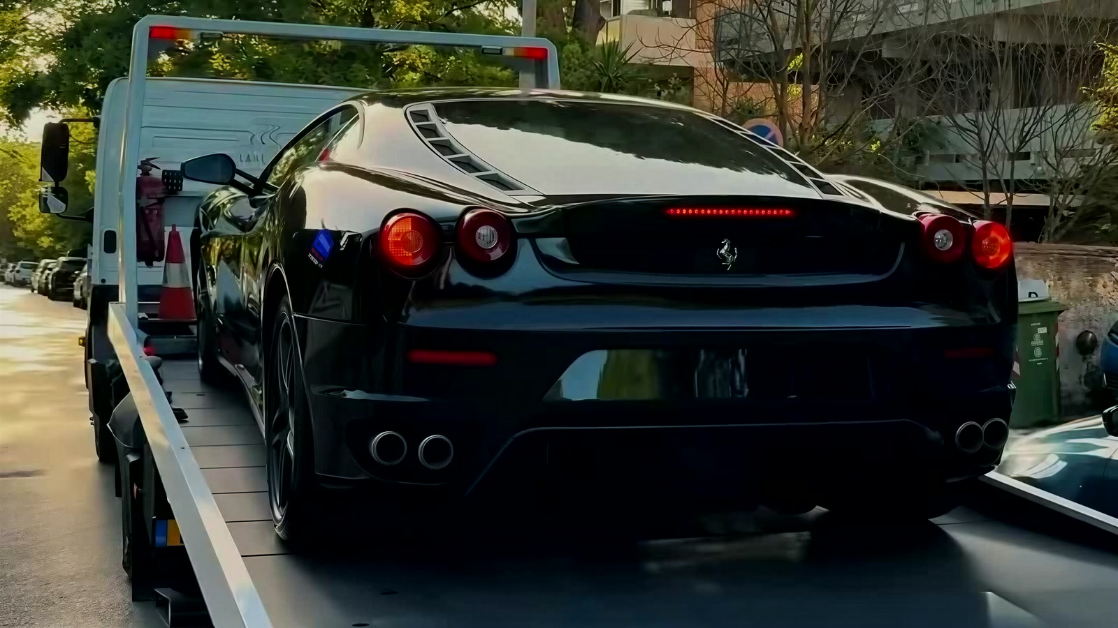 Ferrari σε μεταφορά
