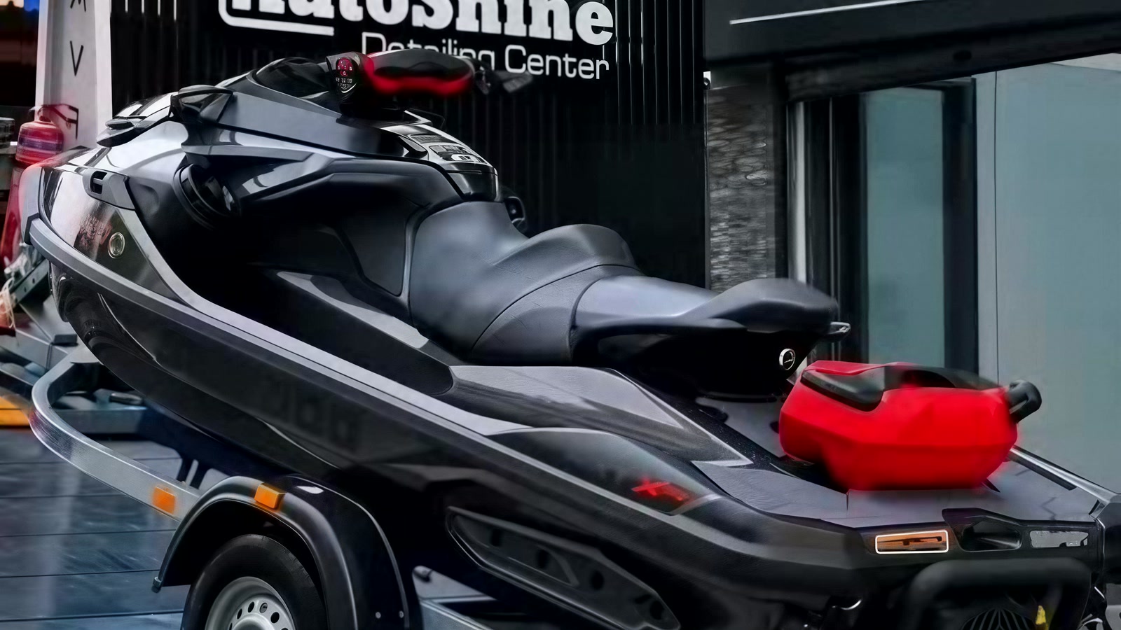 Jet ski σε μεταφορά